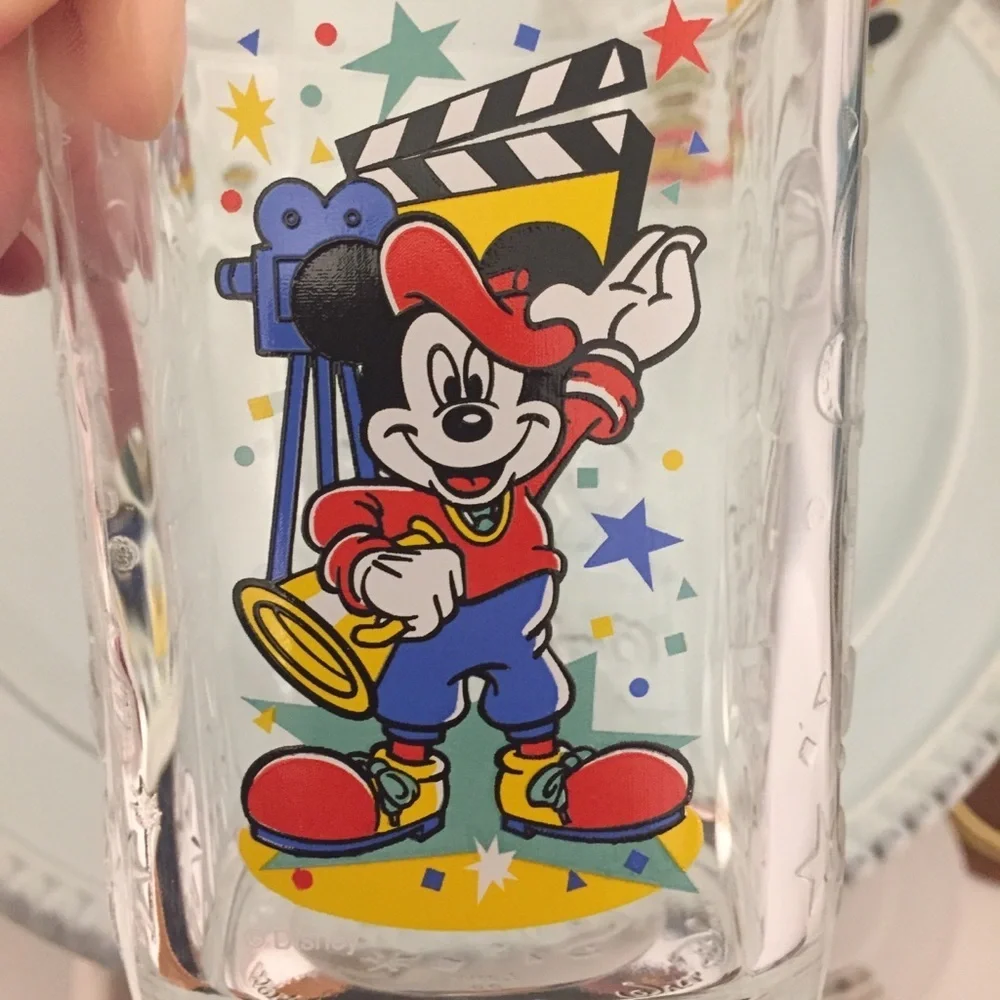 Disney McDonalds 2000 Glasses Mickey Mouse cups